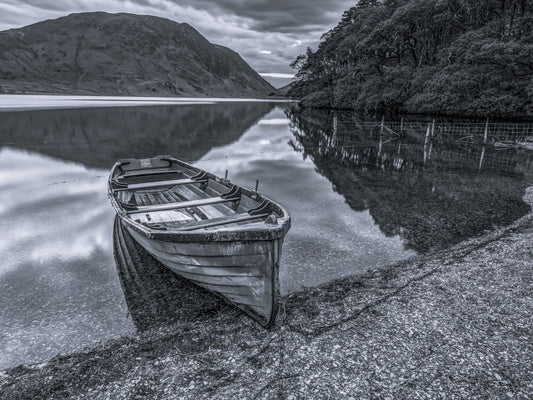 Quiet Shore Reflections Wall Mural