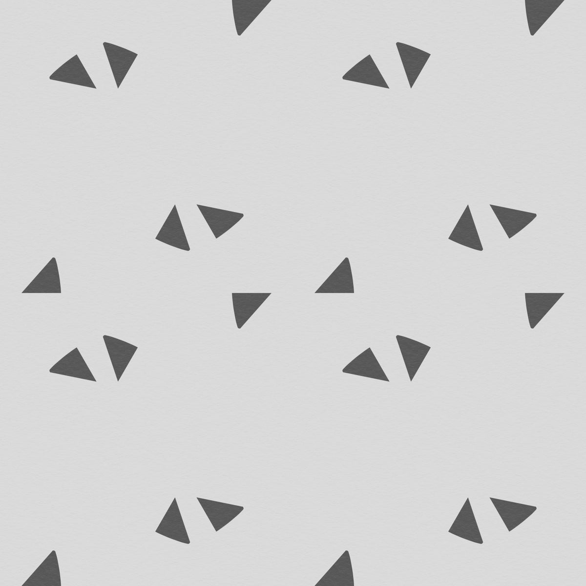 Nordisk Kolsvart Triangel Geometrisk Tapet in your room