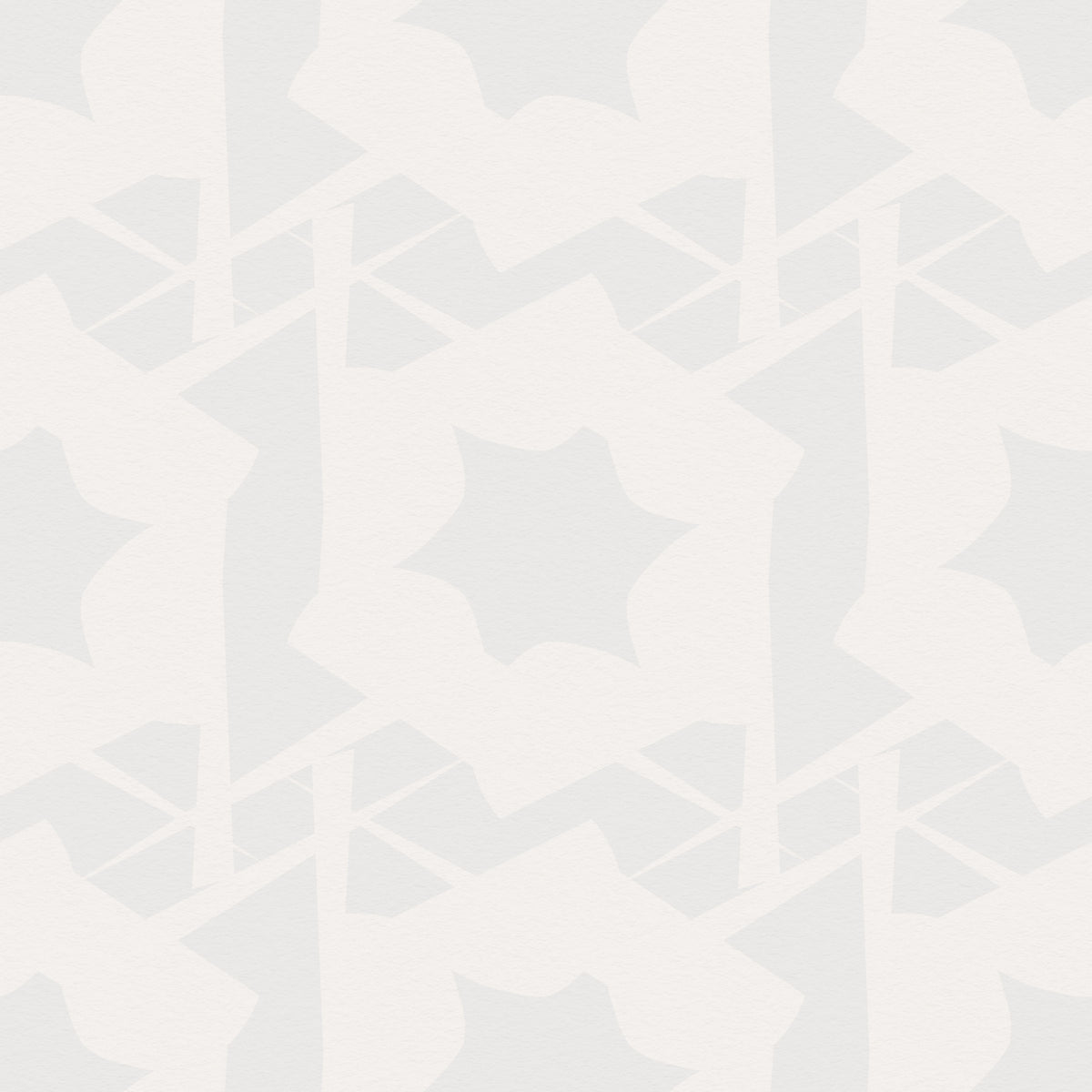 Tapete mit ruhigem geometrischem Sternmotiv in your room