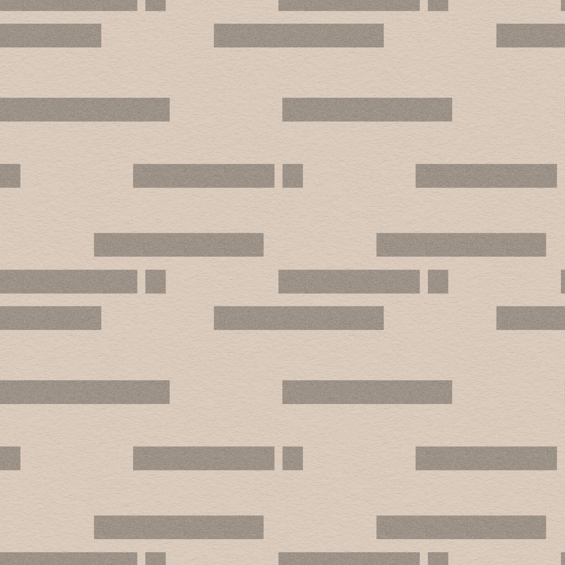 Minimalistischer Linear Rhythm in Taupe und Schiefer Tapete⁠