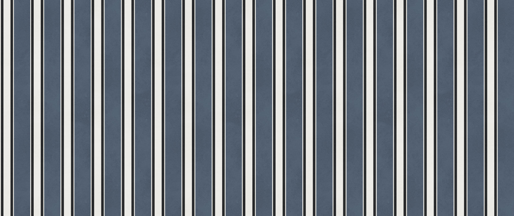 Murale da parete con motivo a righe classiche navy