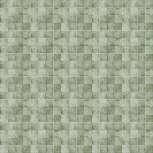 Zellige-stilplattor – Celadon tapet⁠