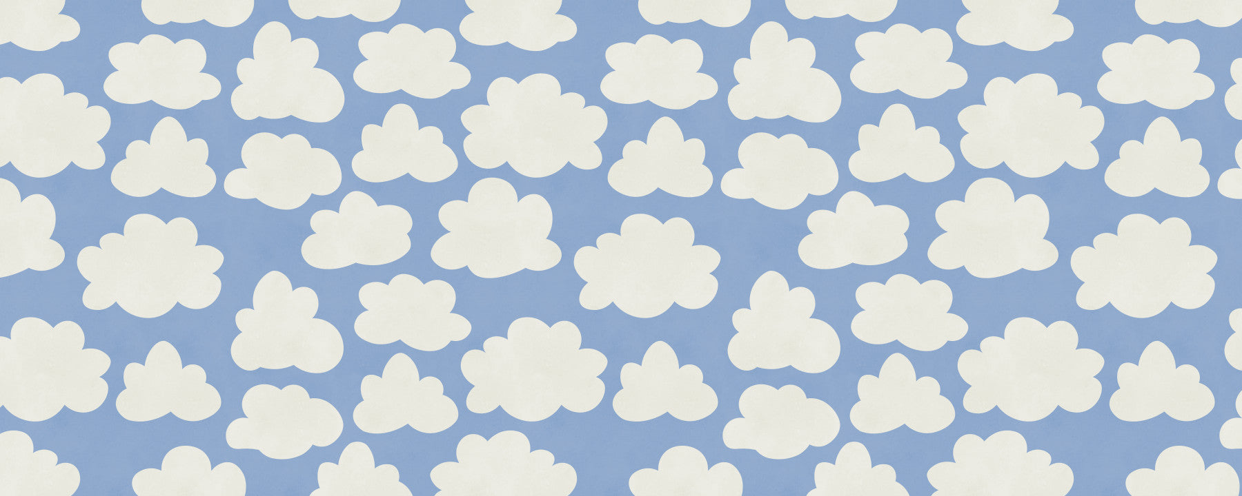 Papier peint panoramique motif nuages ciel de rêve
