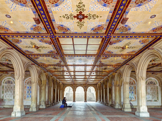 Murale da parete con arco architettonico Minton Tile