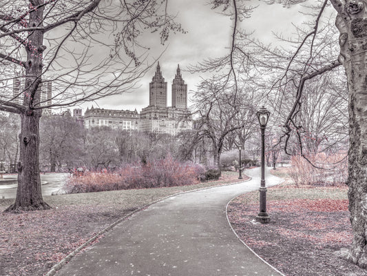 Central Park Skyline Promenade -seinämuraali