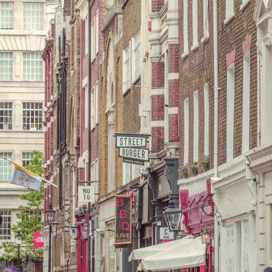 Fresque murale Paysage urbain de Londres
