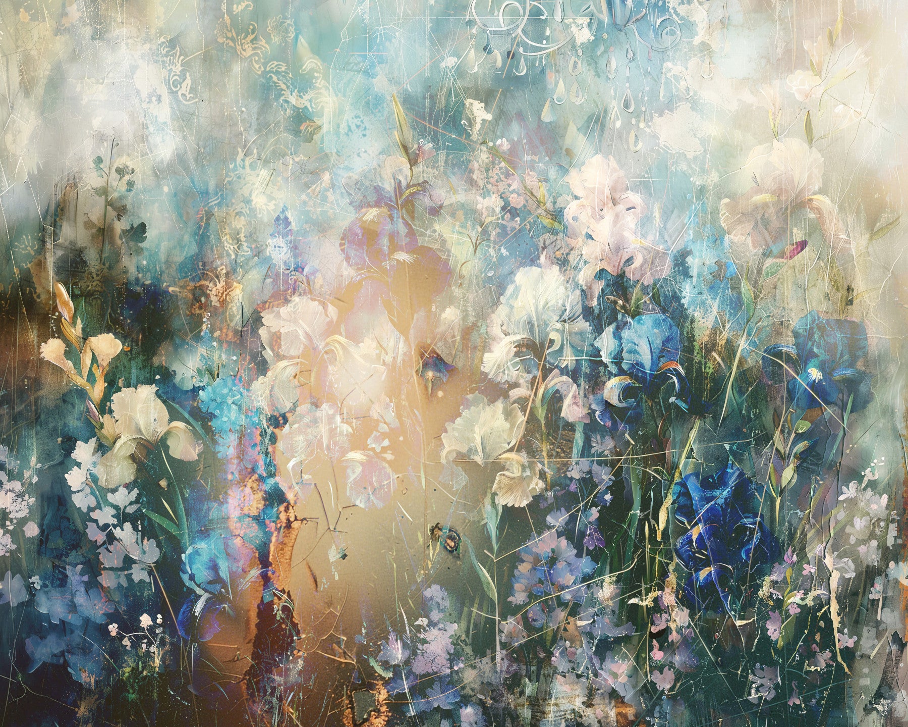 Wandbild Ethereal Meadow Bloom