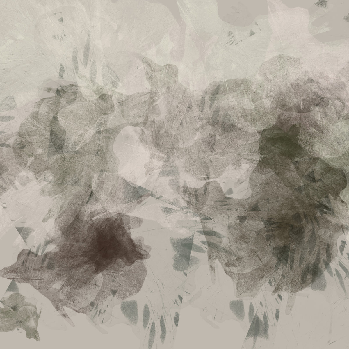 Ethereal Smoke Wash Wall Mural in your room