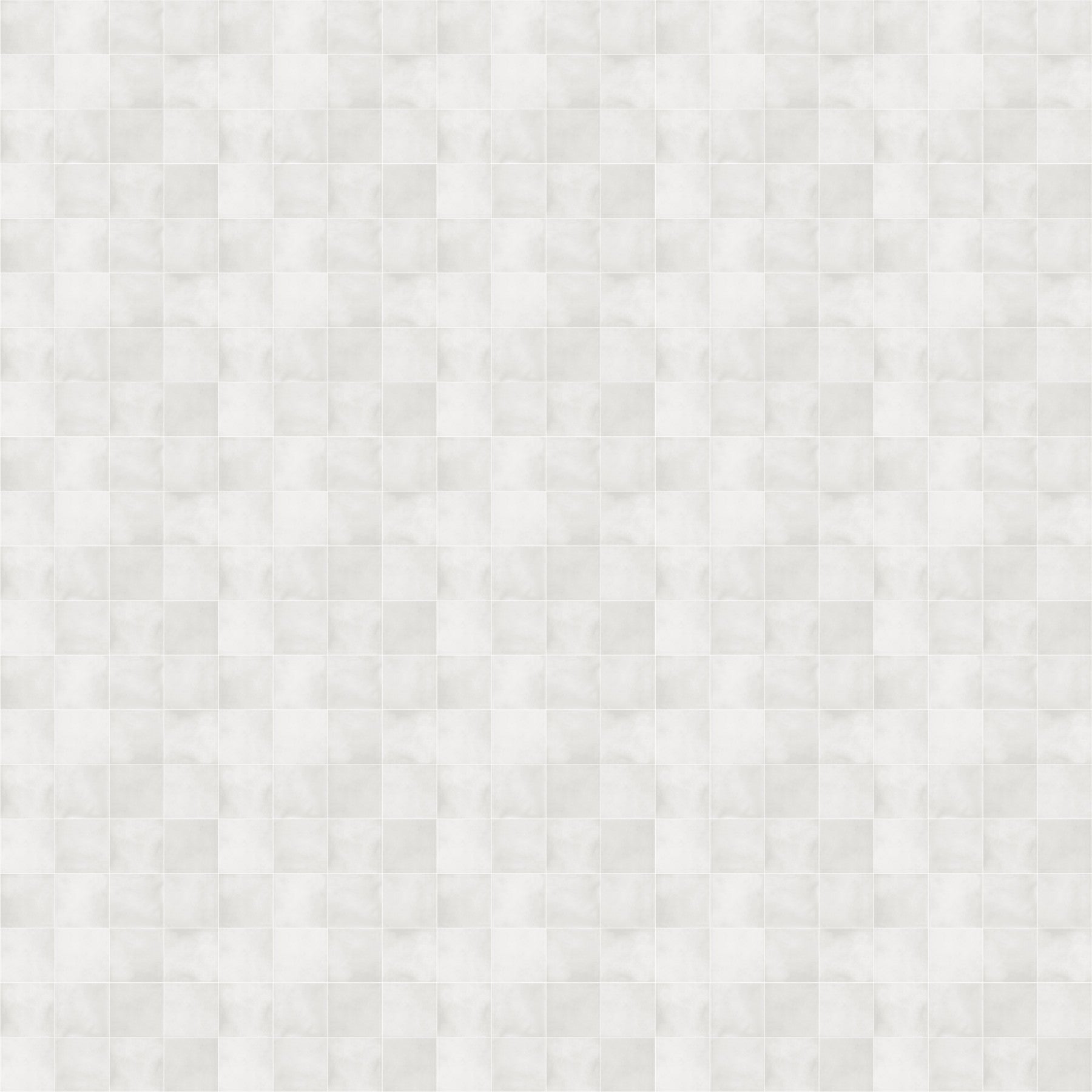 Tapeta Zellige Style Square Tiles - Ghost