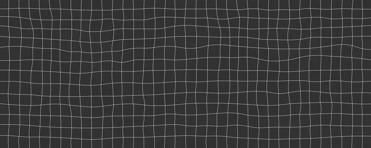 Subtle Charcoal Grid Pattern Wall Mural in your room — zoomed