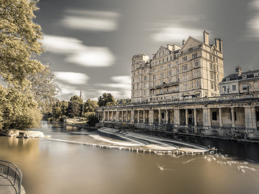 Carta da parati murale Bath Riverside Architectural Heritage
