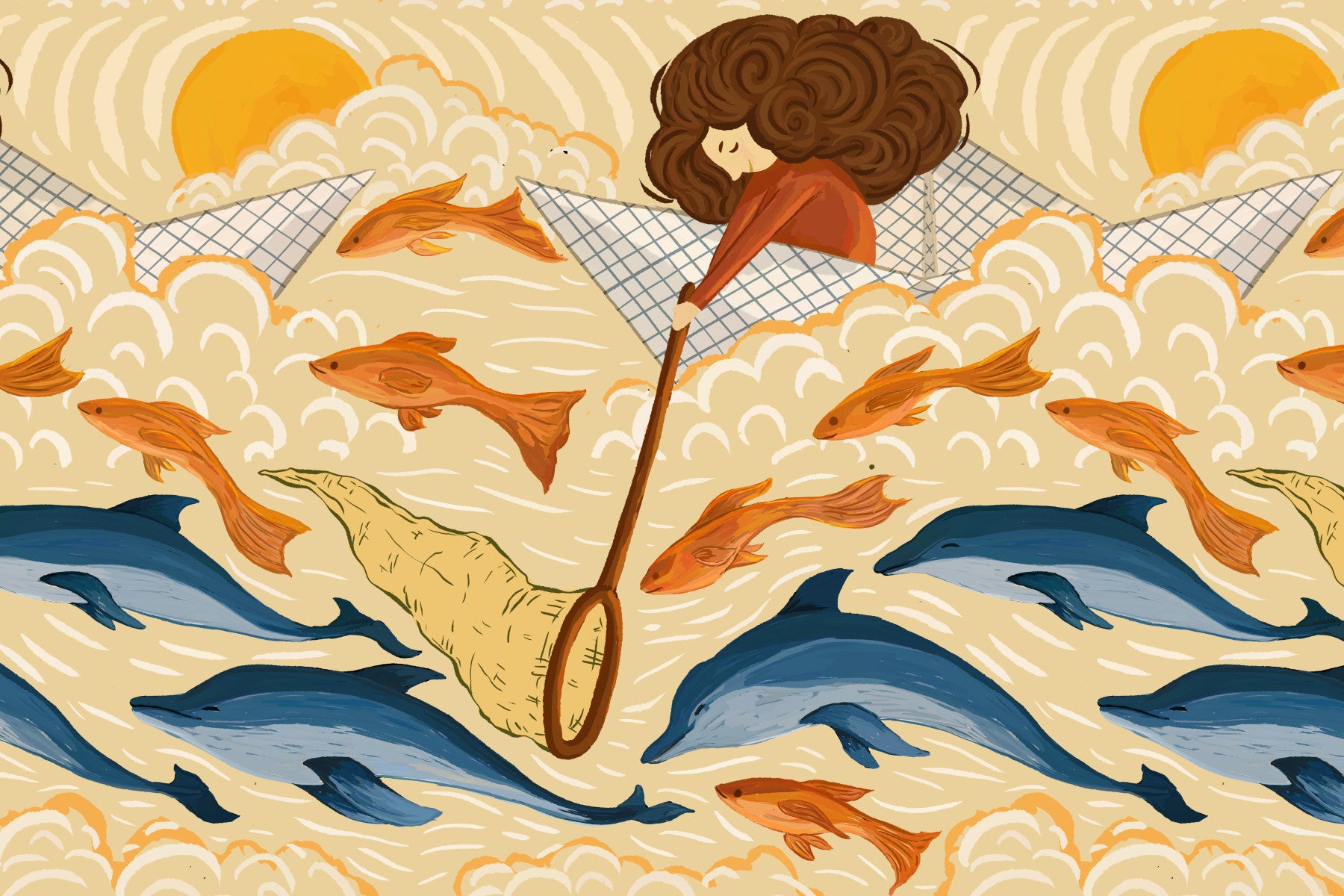 Chasing Dreams Wall Mural