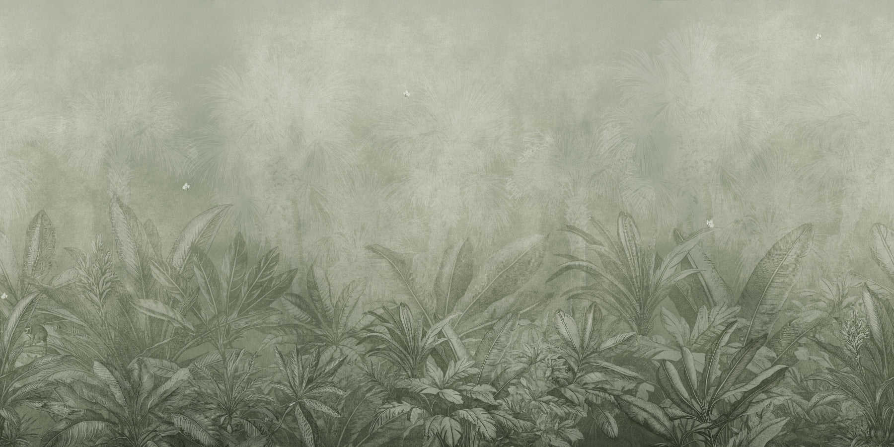 Jungle Mists - Salie Muurmuurdecoratie