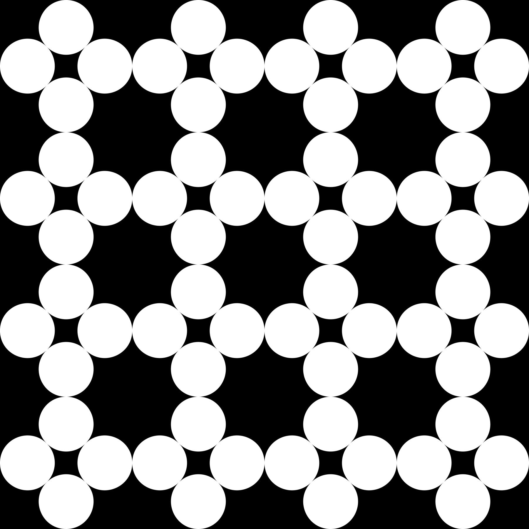 Minimalistische Tapete mit Punktgitter-Geometrie⁠