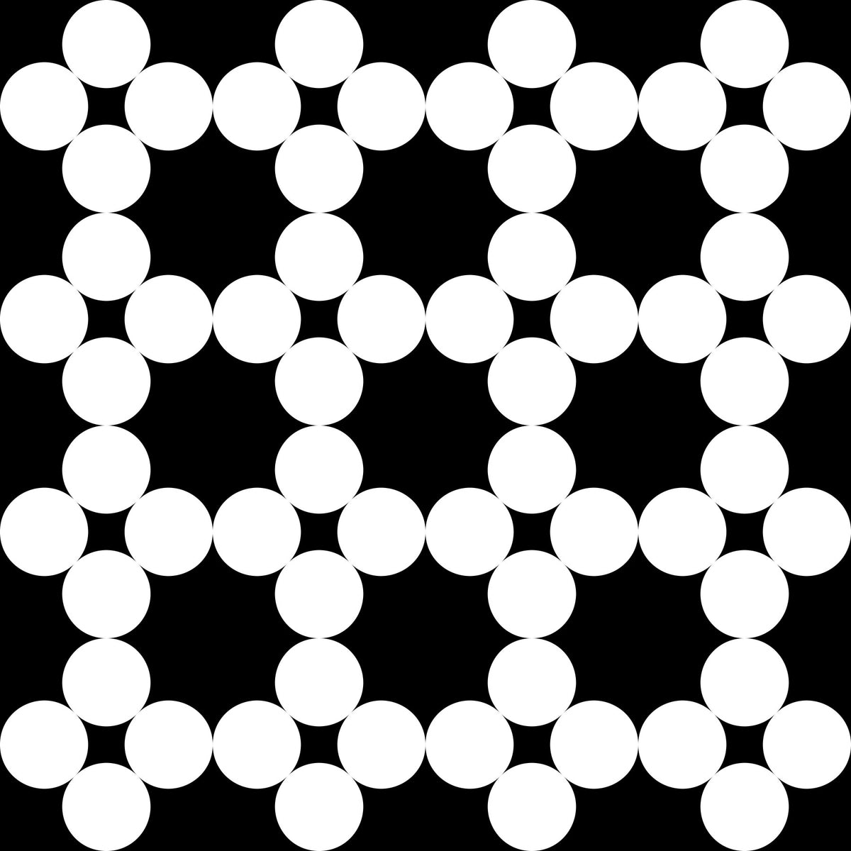 Tapet geometric minimalist cu grilă de puncte⁠ in your room — zoomed
