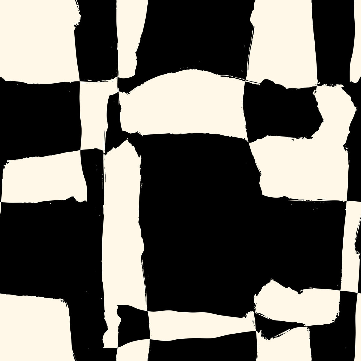 Käsin piirretty yksivärinen lohkojen tapetti in your room — zoomed