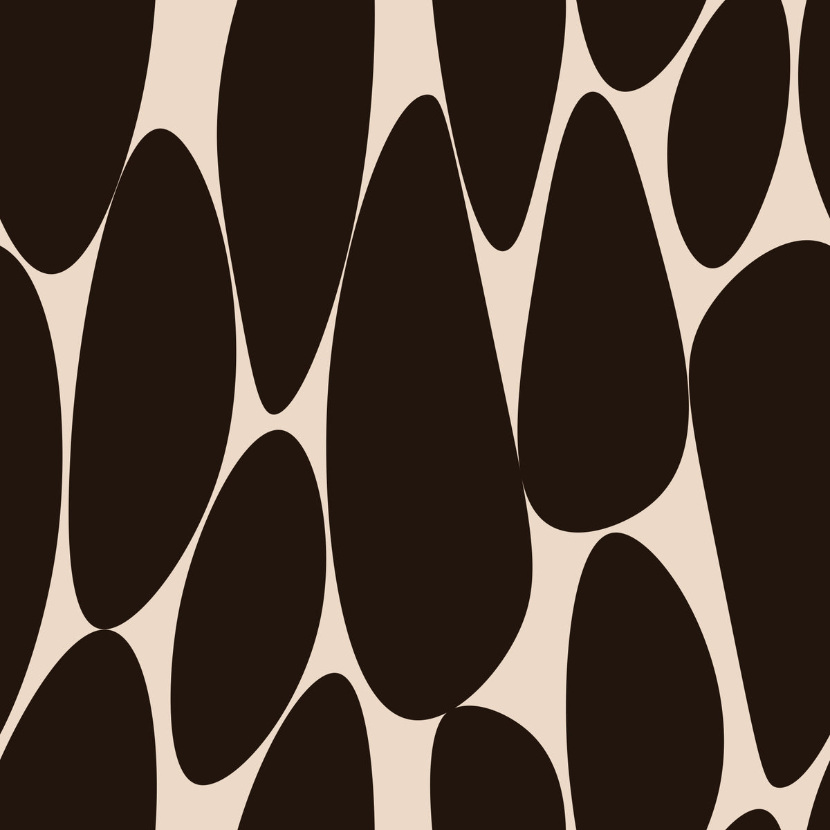 Nykyaikaiset virtaavat muodot -tapetti in your room — zoomed