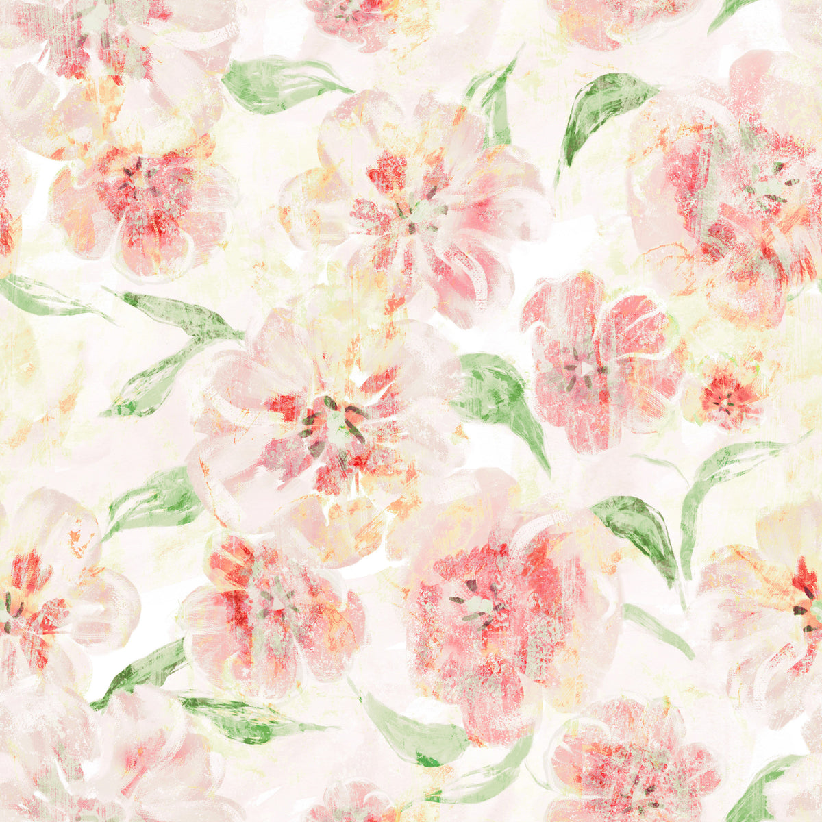 Blush Garden malerisk mønstret tapet⁠ in your room