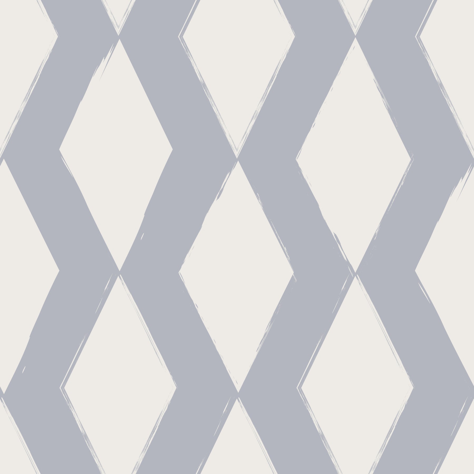 Graue geometrische Pinselstrich-Diamant-Tapete