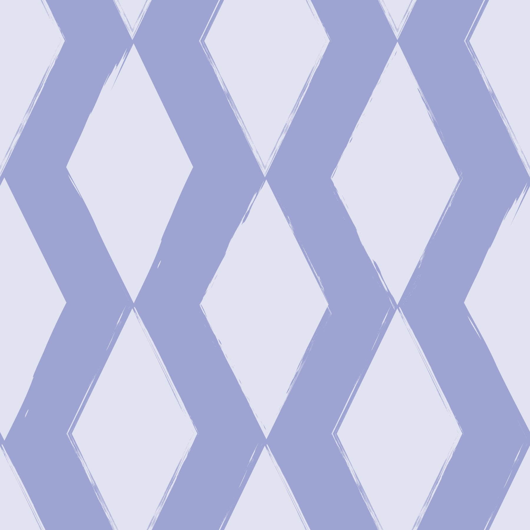 Gedämpfte blaue abstrakte Diamant-Gitter-Tapete