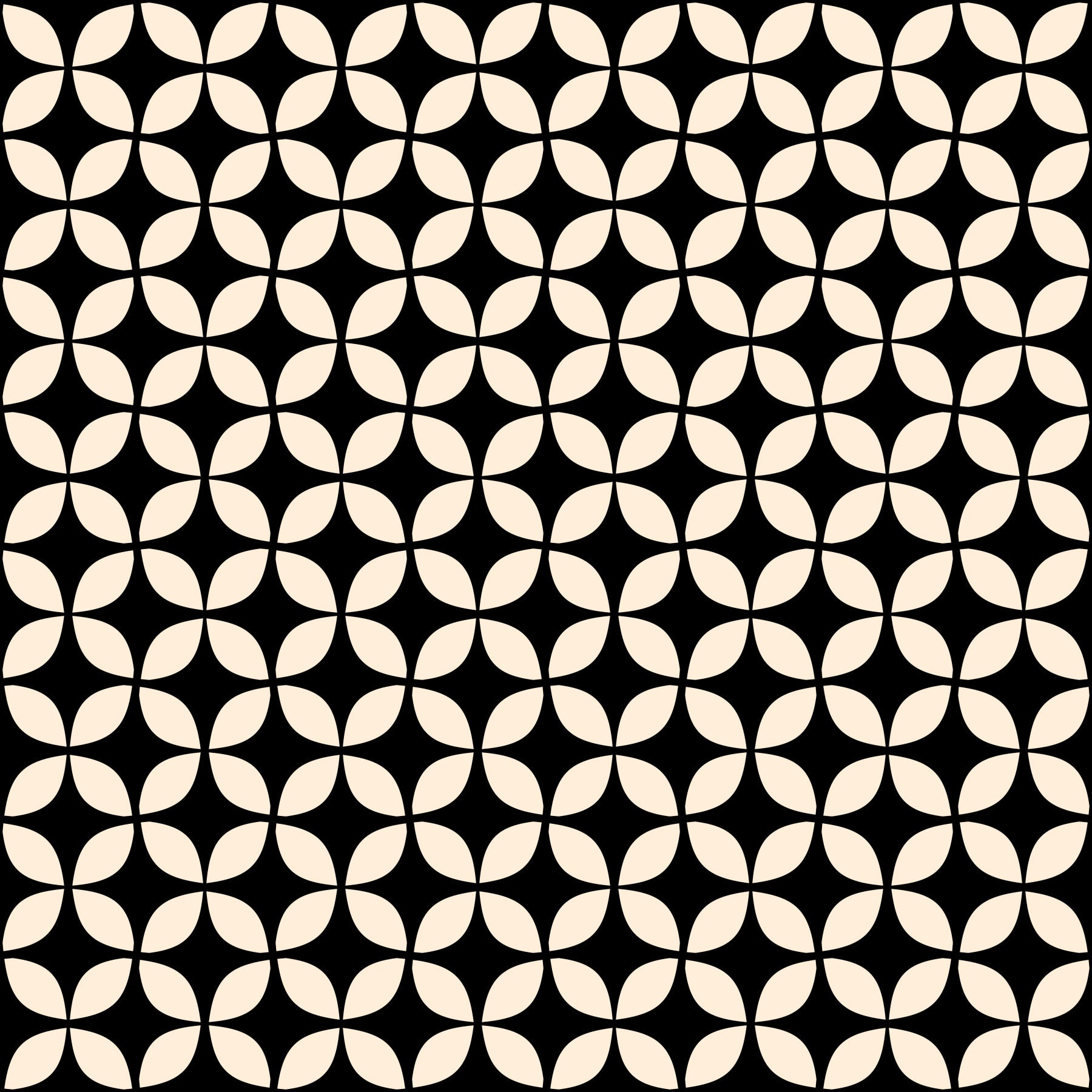 Minimalistische Blüten-Gitter-Tapete