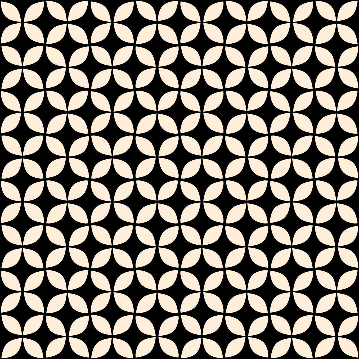 Minimalist Petal Lattice Wallpaper⁠