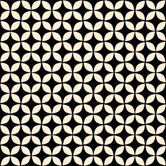 Minimalist Petal Lattice Wallpaper⁠