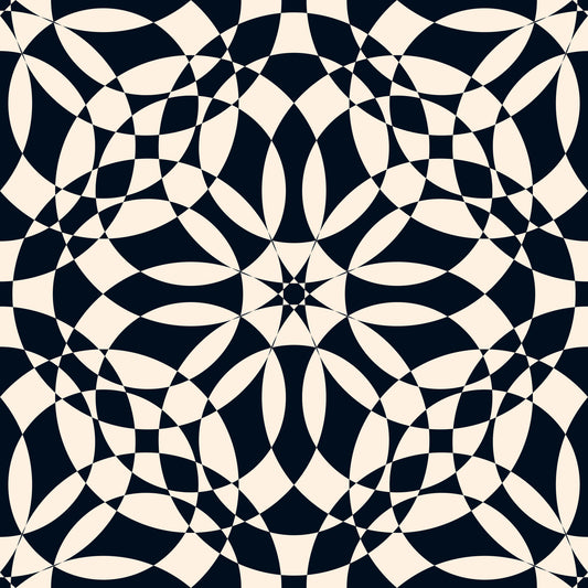 Abstract Circular Lattice Wallpaper⁠