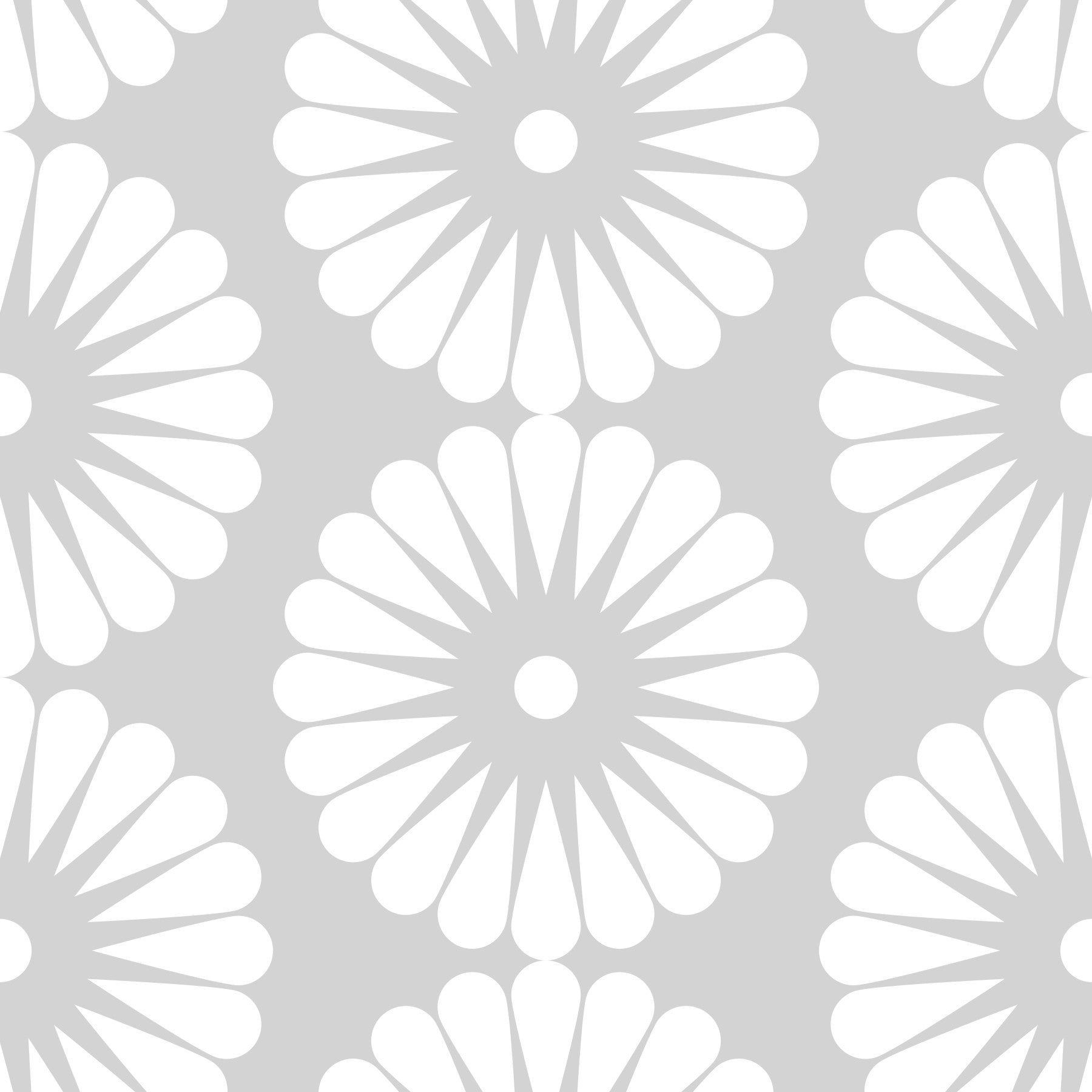 Minimalistisches Sonnenstrahl-Radialmuster Tapete