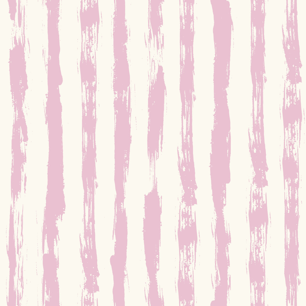 Tapete mit handgemalten, senkrechten Streifen in sanftem Blush in your room — zoomed