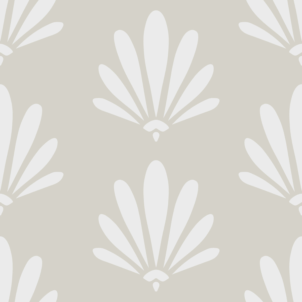 Minimalist Fan Pattern Wallpaper⁠ in your room
