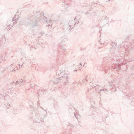 Behang met Blush Marmersteenstructuur