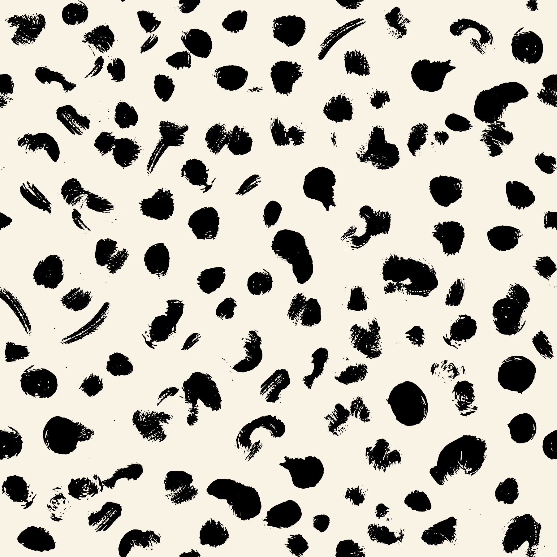 Papel de Parede Minimalista com Pinceladas Monocromáticas