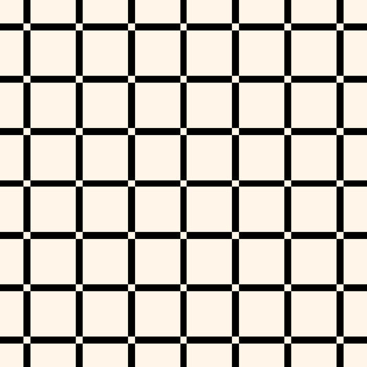 Minimalistisk tapet med sort gittermønster