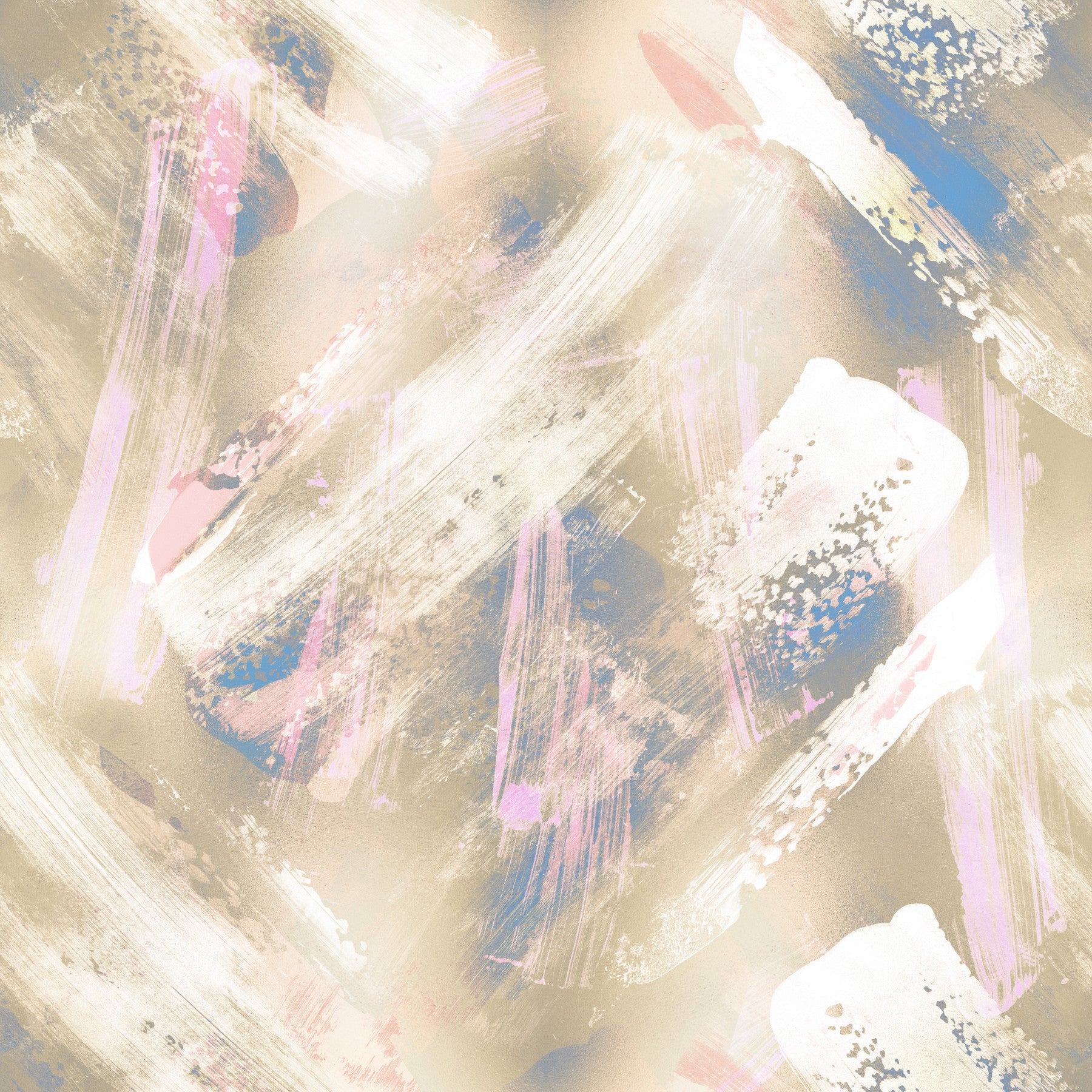 Papier peint artistique abstrait aux coups de pinceau doux