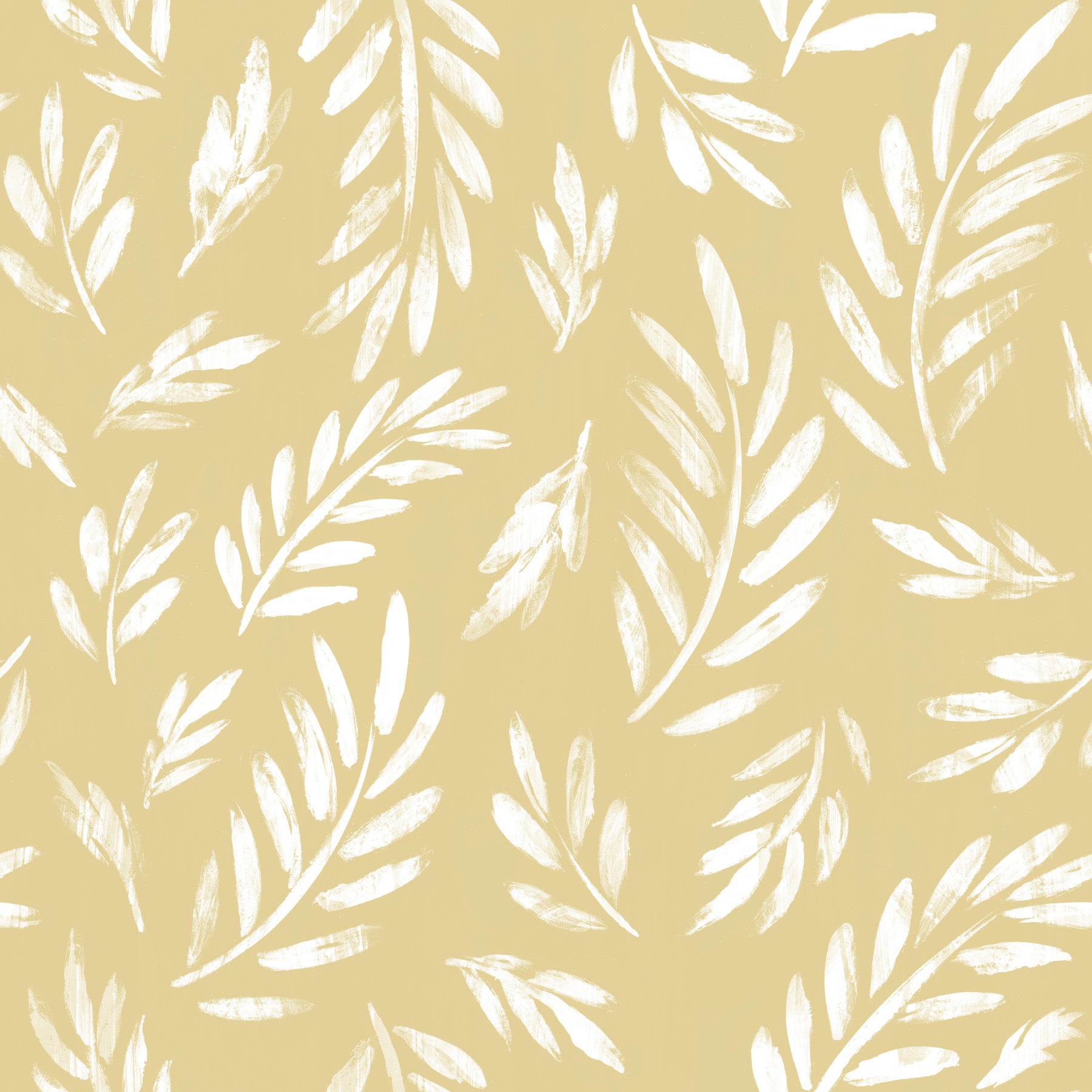Tapete „Goldene Laubstriche“