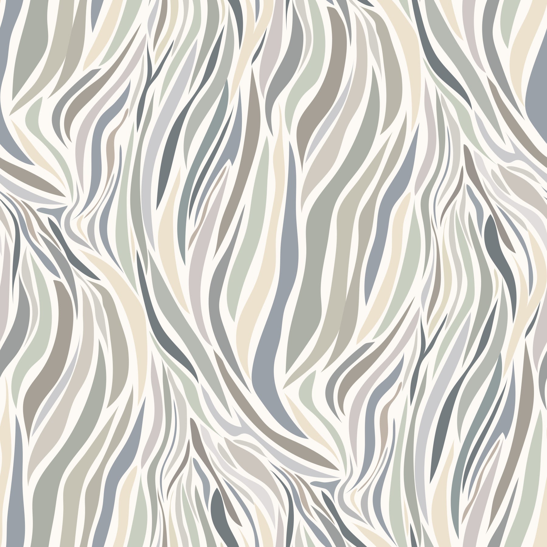 Abstract Fluid Wave Texture Wallpaper⁠