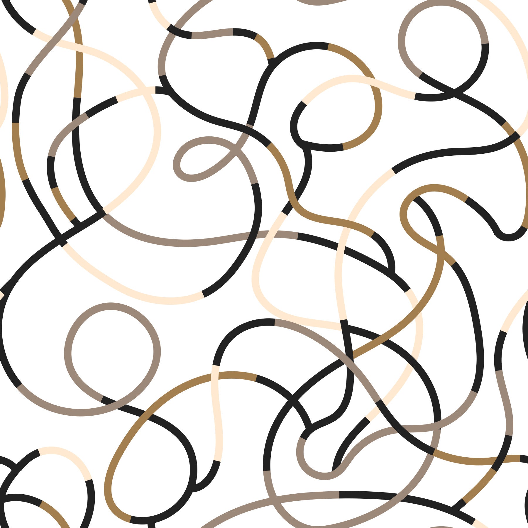 Abstract Organic Line Grid Wallpaper⁠