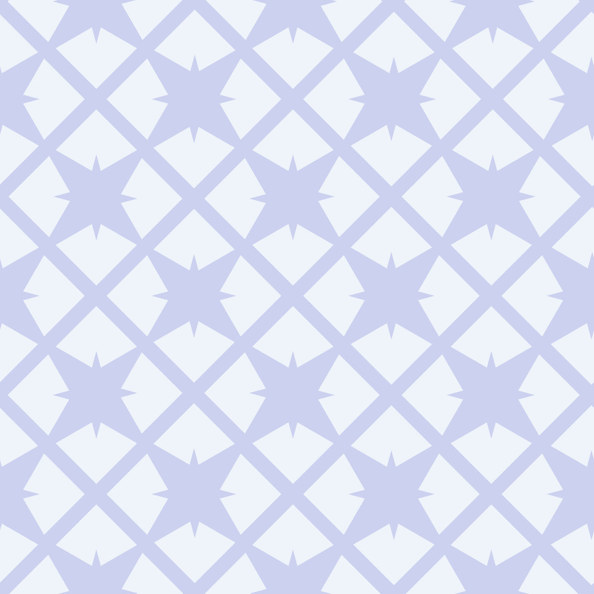 Minimalist Starburst Lattice Wallpaper⁠ in your room