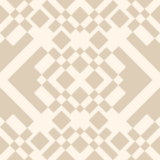 Minimalistisk beige geometrisk gittertapet
