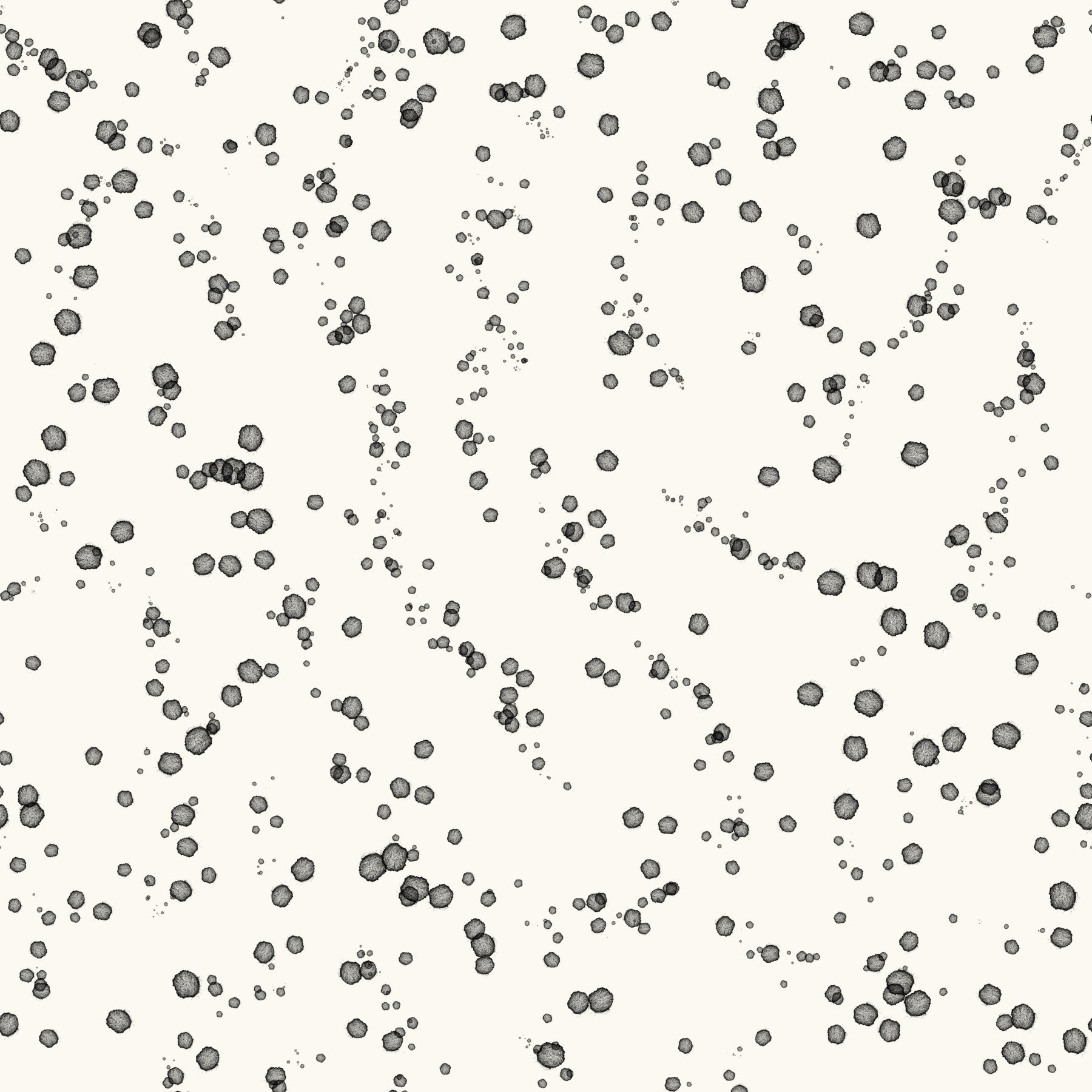 Contemporary Ink Drip Motif Wallpaper⁠