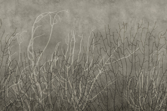 Sea Fans - Greige Wall Mural