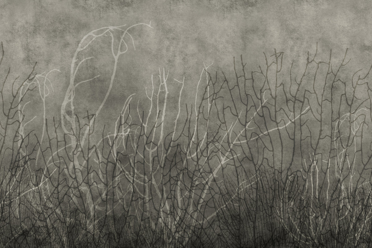 Meeresfächer – Wandbild „Dämmerung“ in your room — zoomed