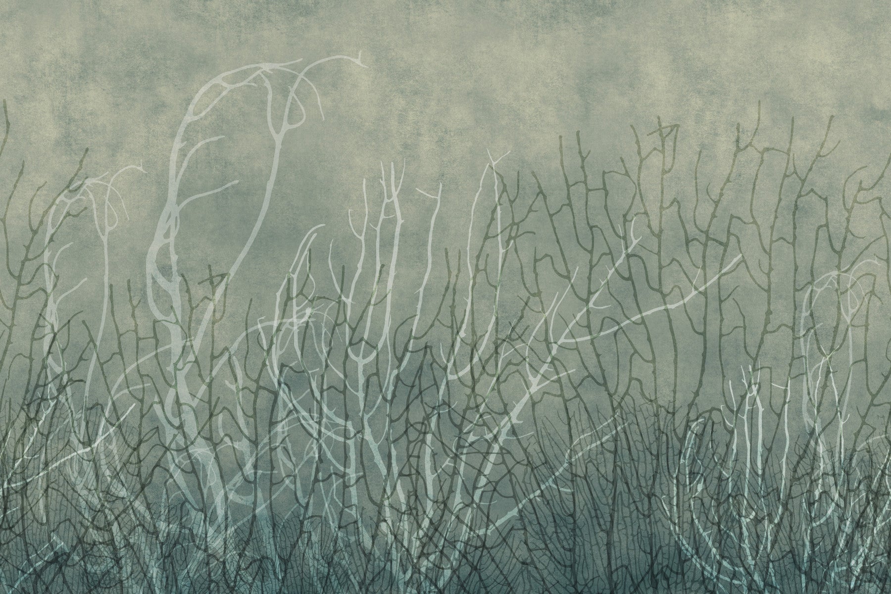 Seefächer – Wandbild „Glacial Waters“