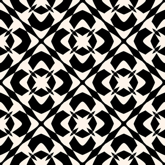 Papier peint géométrique à treillis classique moderne
