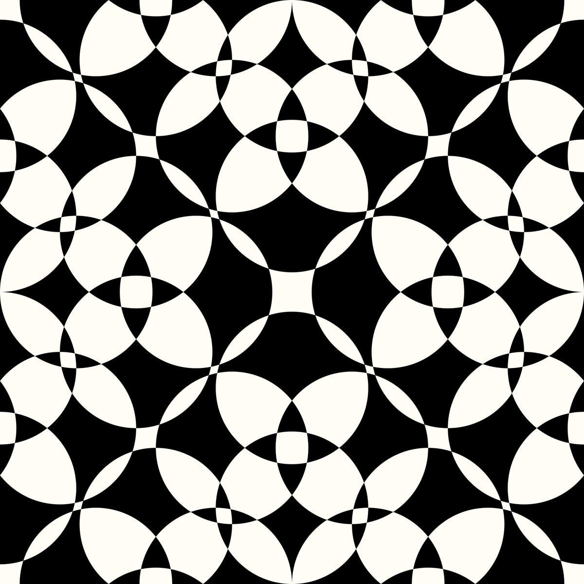 Abstract Geometric Monochrome Curves Wallpaper⁠ in your room