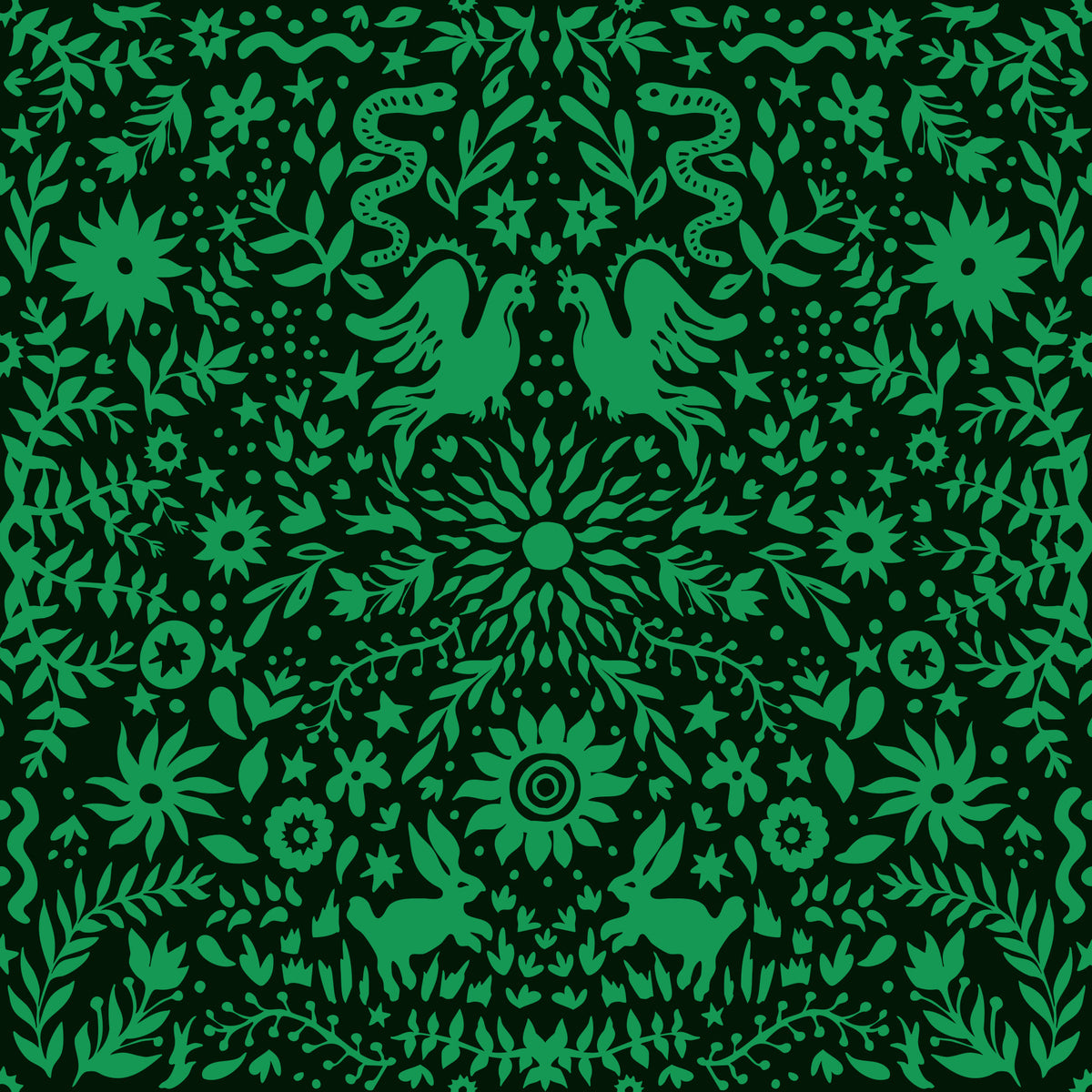 Botanische Tapete „Waldmärchen“ in your room