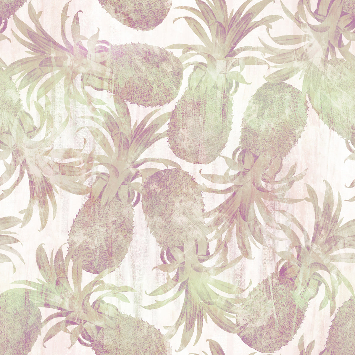 Sun-Drenched Tropical Fruit Motif Wallpaper⁠ in your room — zoomed