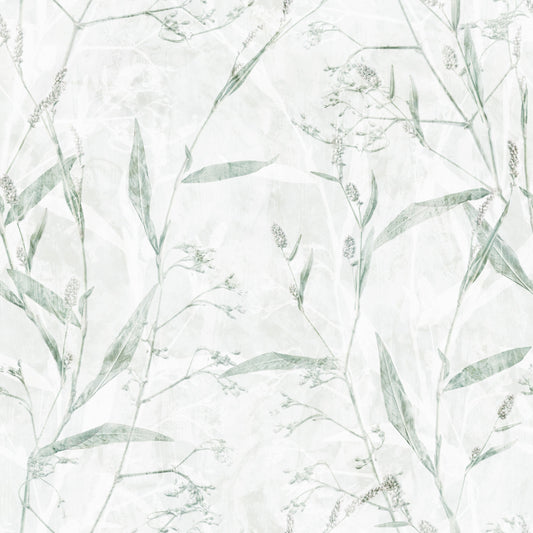 Papier peint botanique Prairie éthérée
