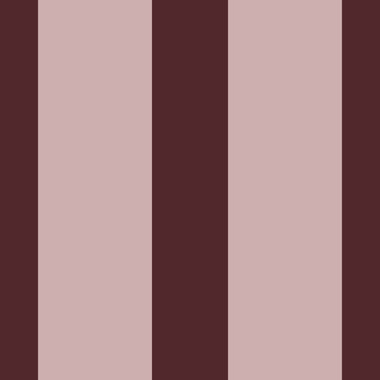 Papier peint minimaliste à rayures taupe et chocolat